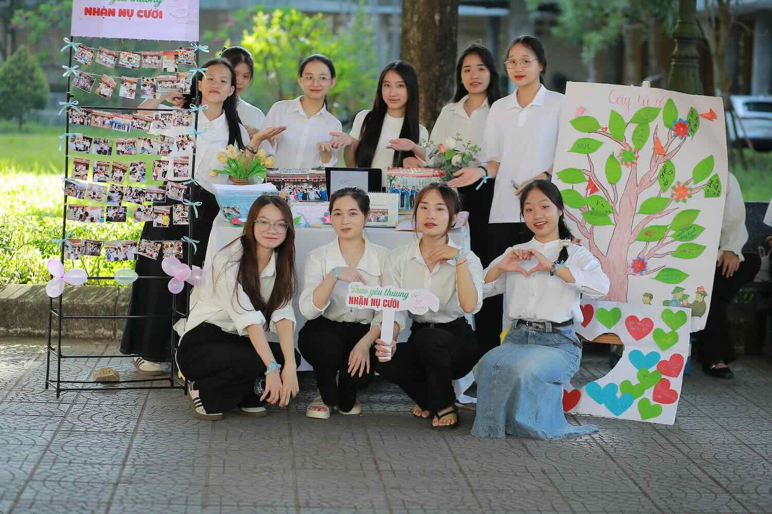 Students participating in the program. Photo: Q. An.
