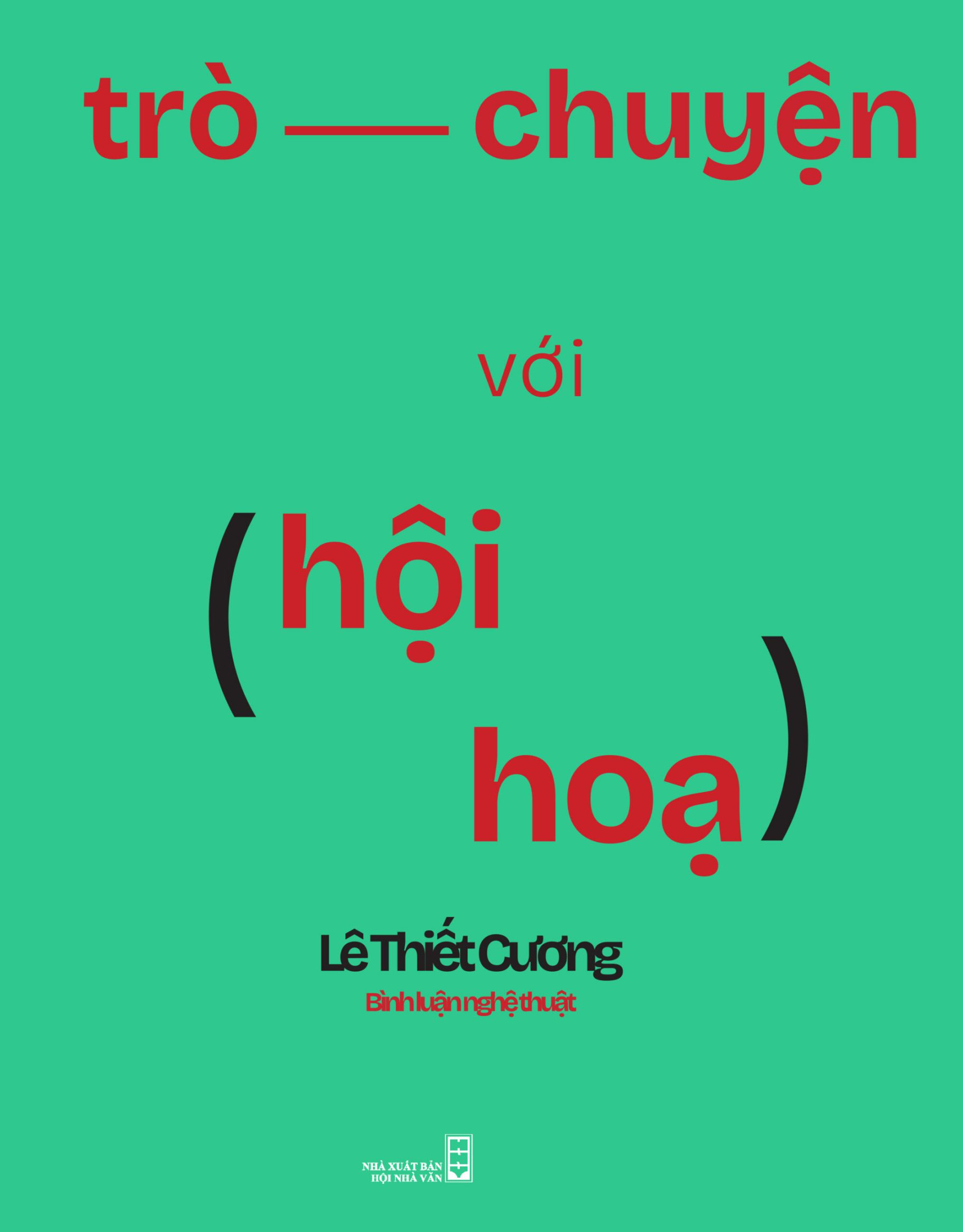 Cubierta de libro "Chat con pintura", autor Le Thiet Cuong.
Foto: Gallery39