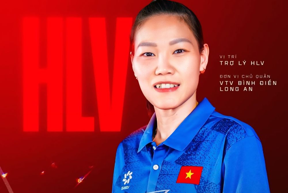 El entrenador NGOC HOA y el equipo de voleibol femenino vietnamita asistieron a la AVC Nations Cup 2025. Foto: voleibol vietnamita