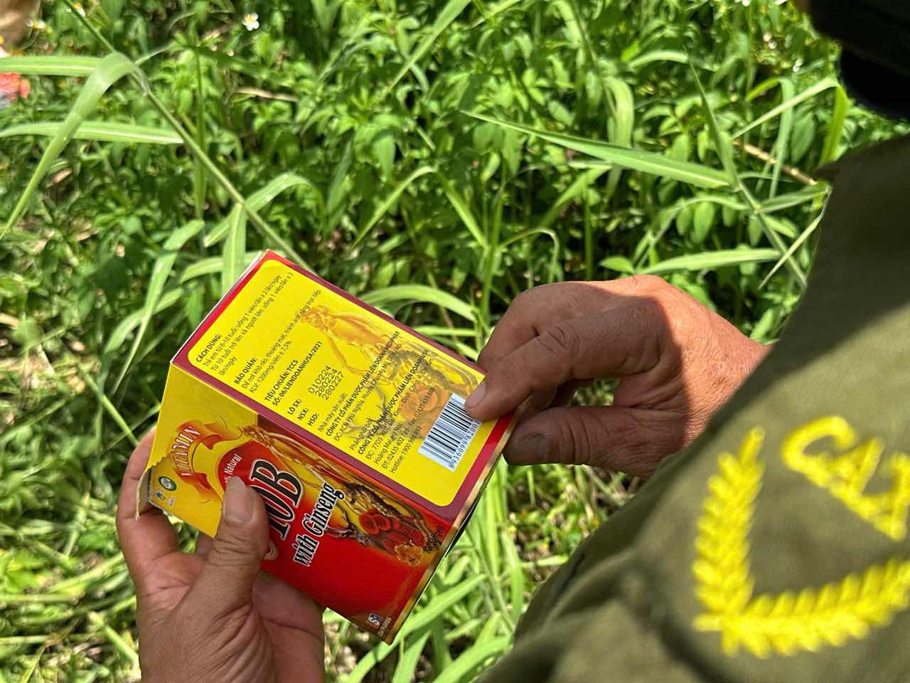 One of thousands of drugs and functional foods stolen in Ho Chi Minh City. Photo: Minh Tam