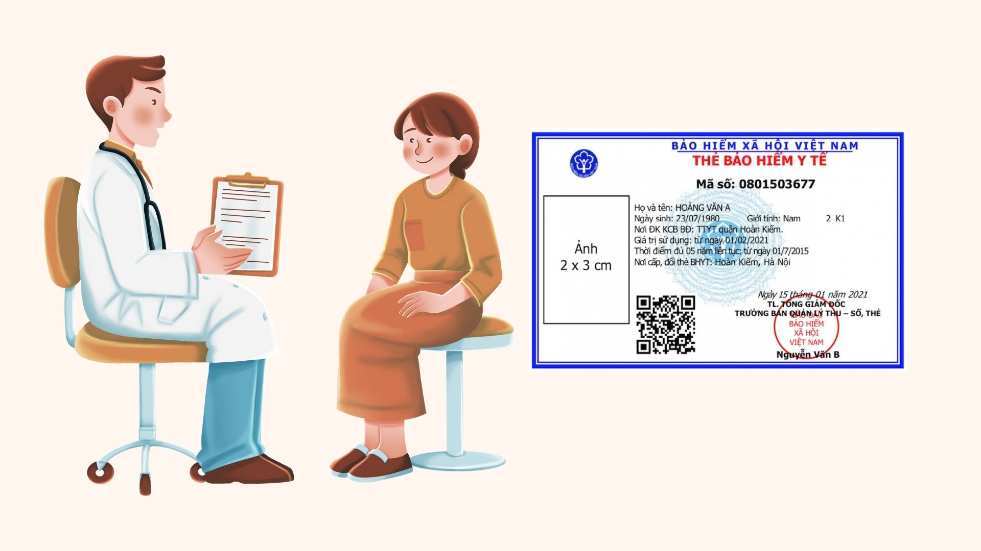 3 cases are eligible to use paper health insurance cards after June 1, 2025. Graphics: Linh Dan