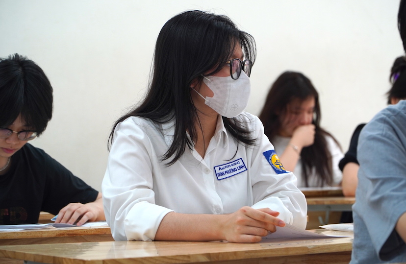 Mua tuyen sinh nam 2024, nhieu truong dai hoc su dung to hop C00 de tuyen sinh. Anh: Van Trang