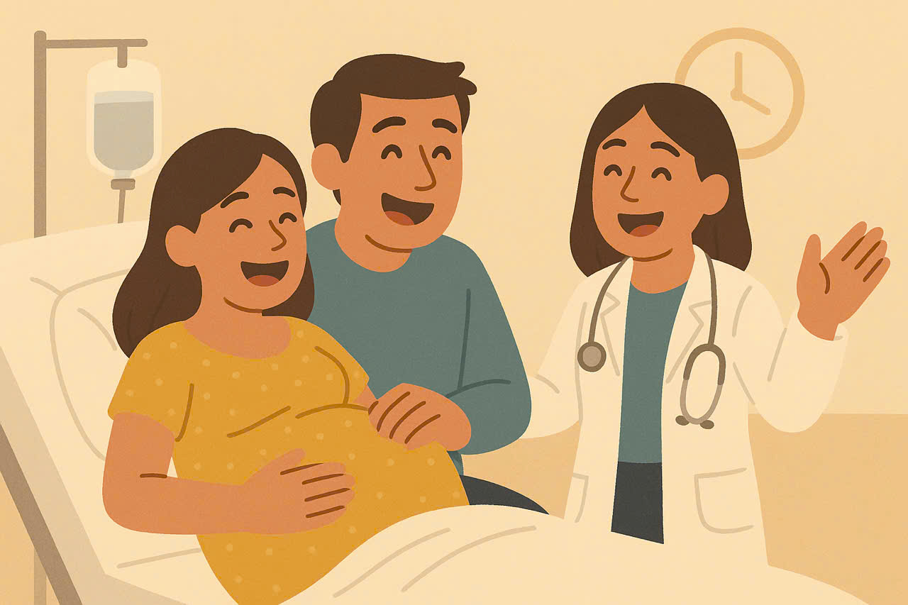 El seguro social de Vietnam respondio a las regulaciones sobre beneficios de maternidad. Graficos: Huong Giang