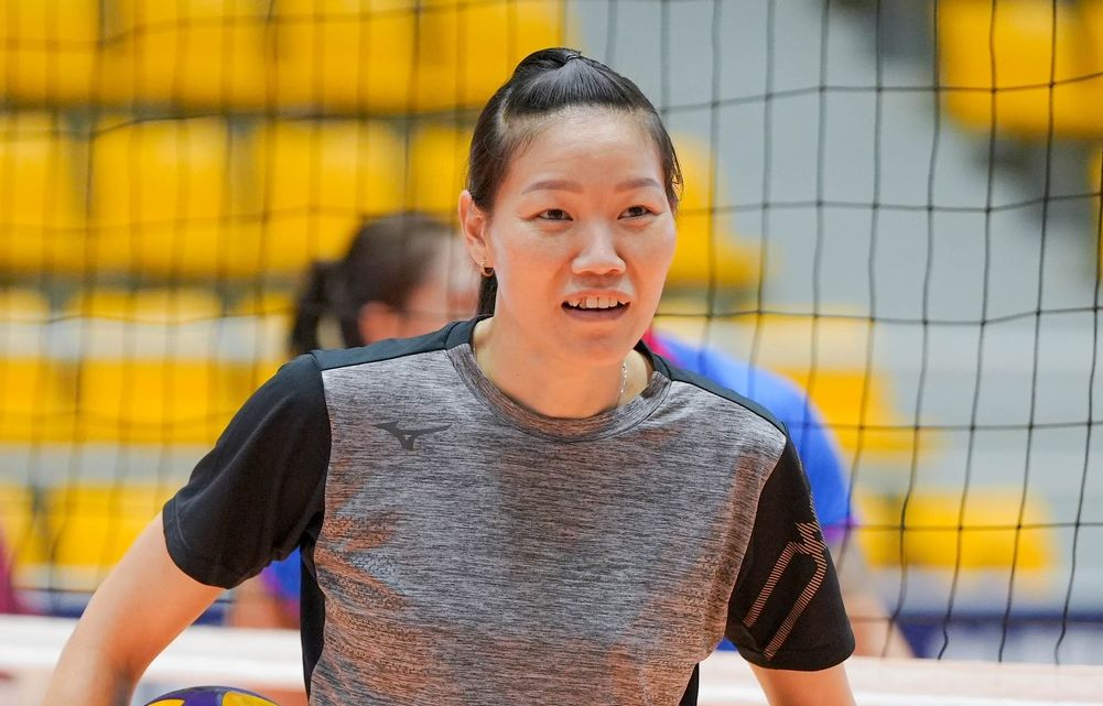 Phu Cong Nguyen Thi Ngoc Hoa es entrenador adjunto del equipo de voleibol femenino de Vietnam. Foto: voleibol vietnamita