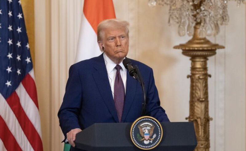 El presidente de los Estados Unidos, Donald Trump, dijo que Ucrania mismo le dio a Rusia una razon para promover ataques. Foto: Xinhua