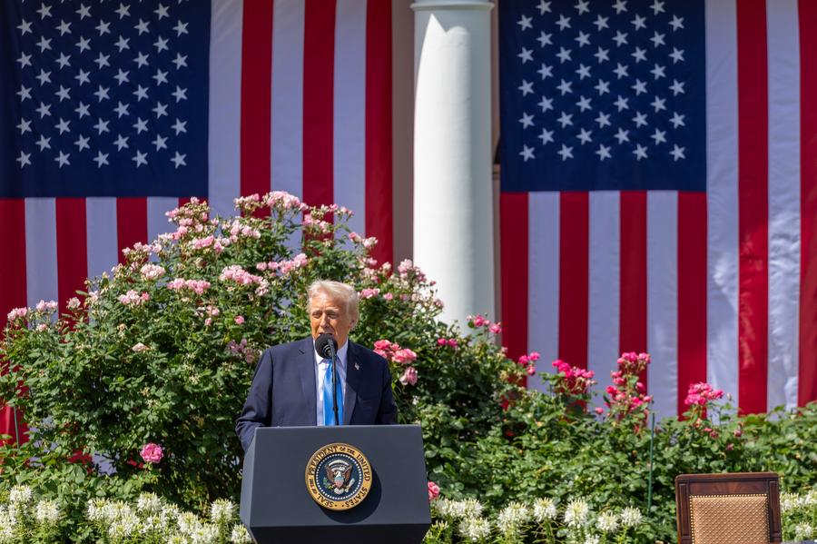 El presidente de los Estados Unidos, Donald Trump. Foto: Xinhua