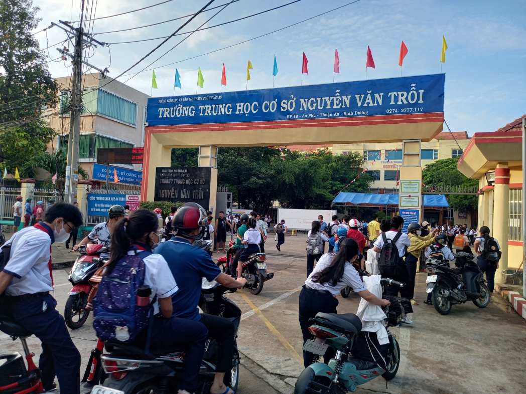 Tinh Binh Duong se uu tien sap xep cac tru so doi du cho cac hoat dong giao duc. Anh: Dinh Trong
