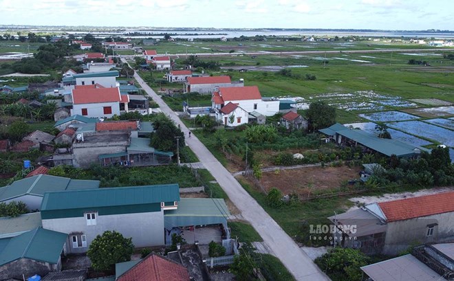 El precio de la tierra de Mong Cai ha aumentado significativamente en comparacion con el año pasado. Foto: Doan colgo
