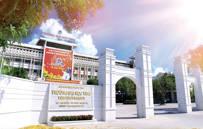 Vinh University is ranked in the top 10 higher education institutions in Vietnam according to SCImago rankings in 2025. Photo: Ngoc Anh