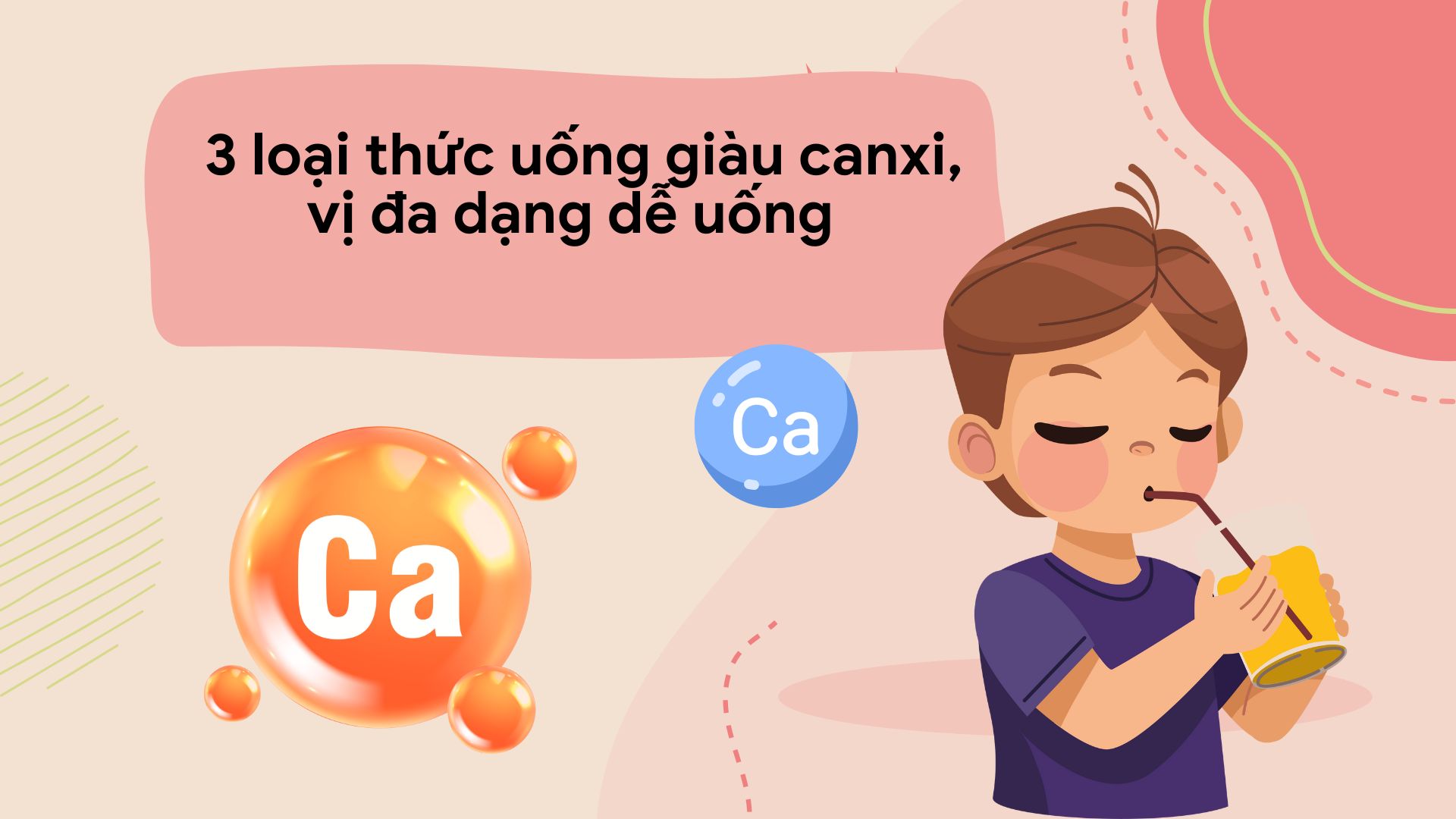 Milk and dairy products are rich in calcium, which is good for health. Graphic photo: HUENG SON