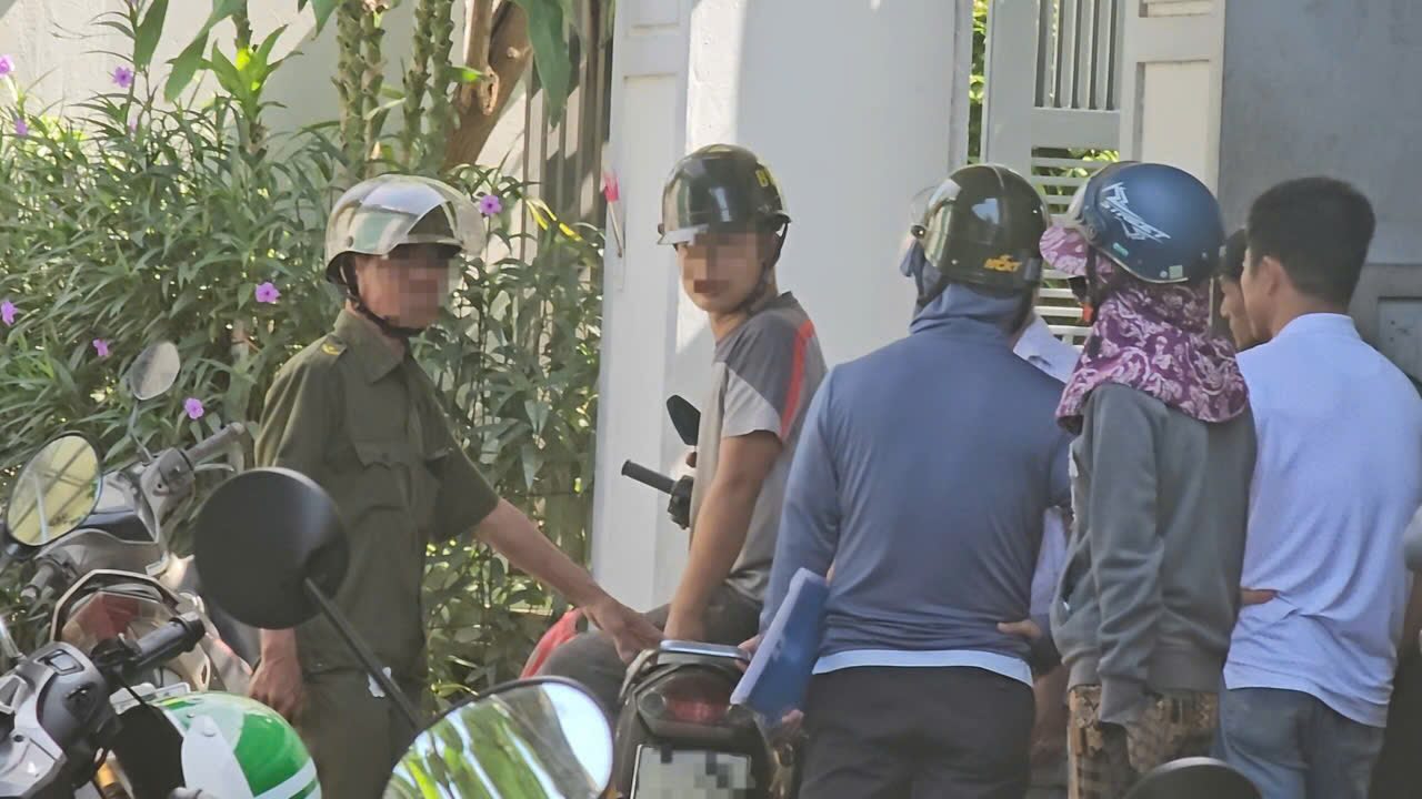 La escena del caso causo 3 heridos en Hue. Foto: Nguyen Luan