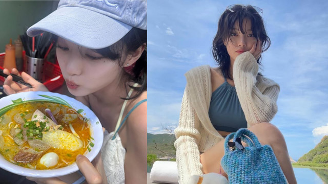 Kim Yoo Jung dang anh du lich tai Ninh Thuan. Anh: Instagram nhan vat.
