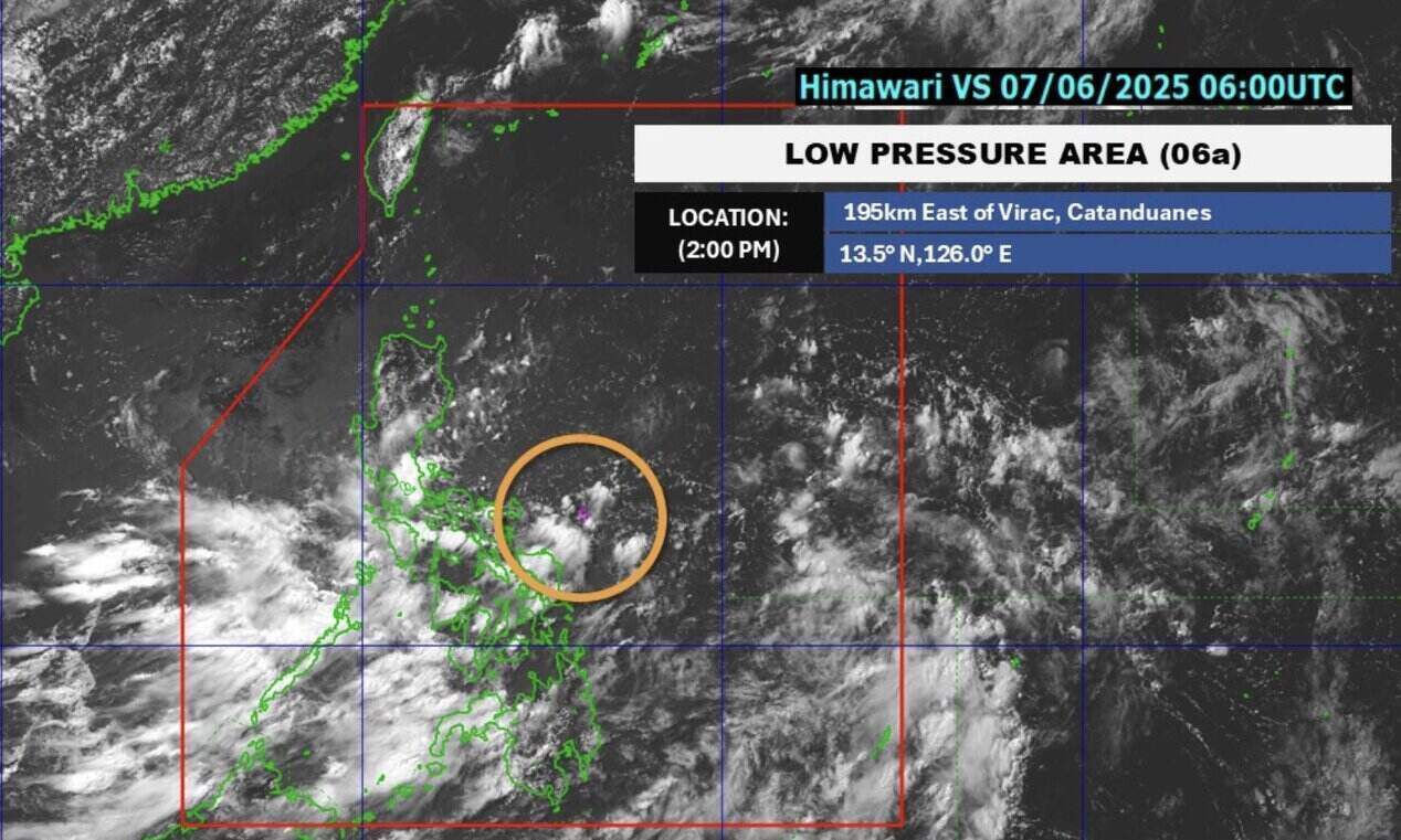 Ap thap gan Bien Dong du bao manh len thanh bao so 1 cua mua bao nam nay trong vai ngay toi. Anh: PAGASA