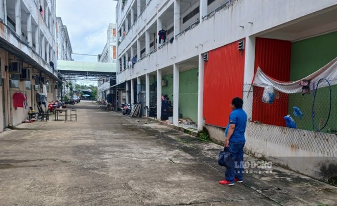 Vivienda en el Parque Industrial Giao Long (distrito de Chau Thanh, provincia de Ben Tre). Foto: Thanh Nhan