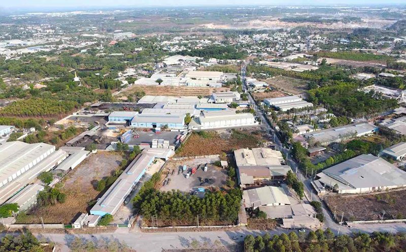 Dong Nai requested the relocation of enterprises in the land plot of about 72 hectares in Phuoc Tan ward, Bien Hoa city - in 2025. Documentary photo: HAC
