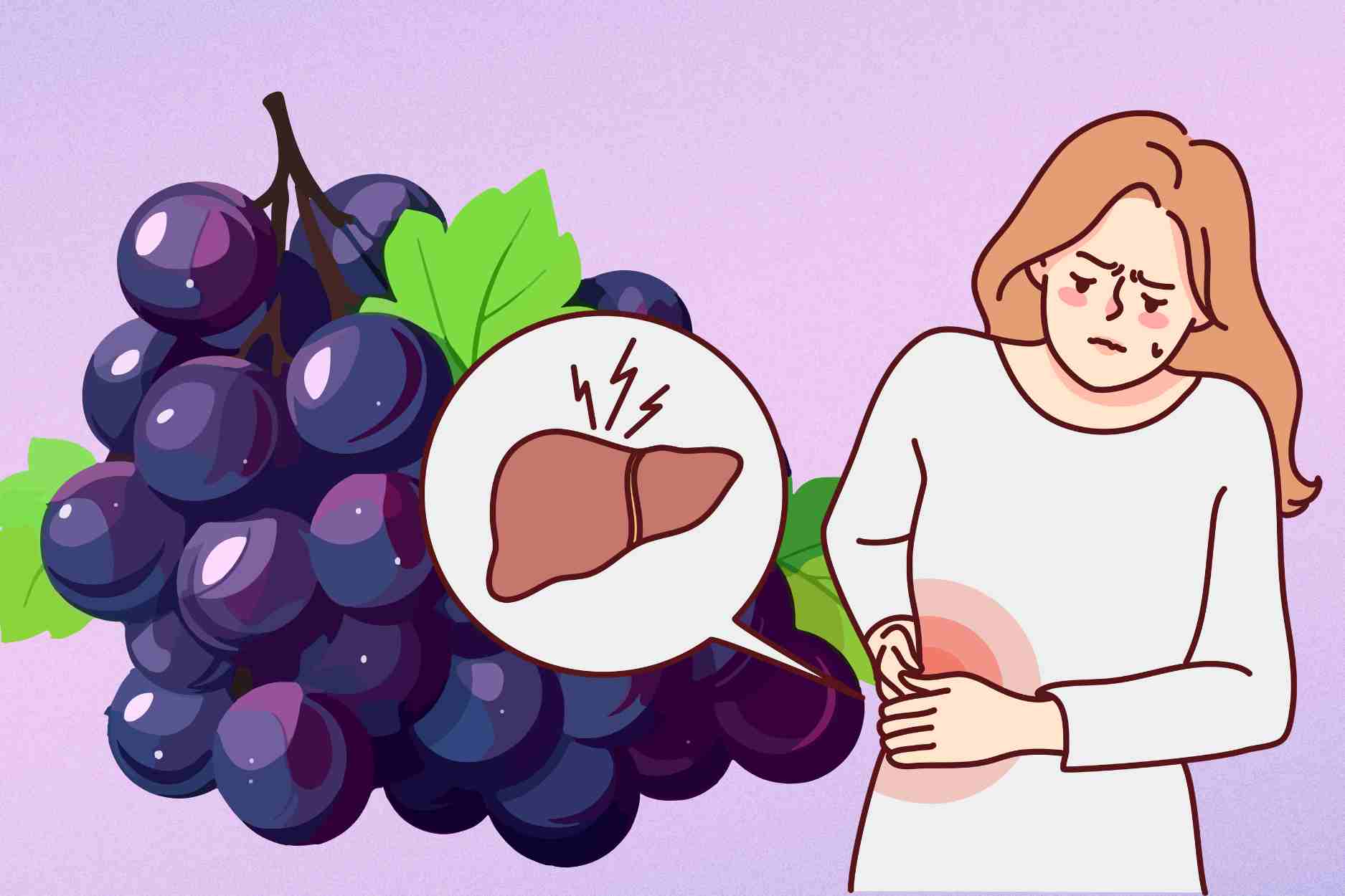 Grapes are very good, but the following groups of subjects should absolutely not use them to detoxify the liver. Graphics: Dinh Dinh