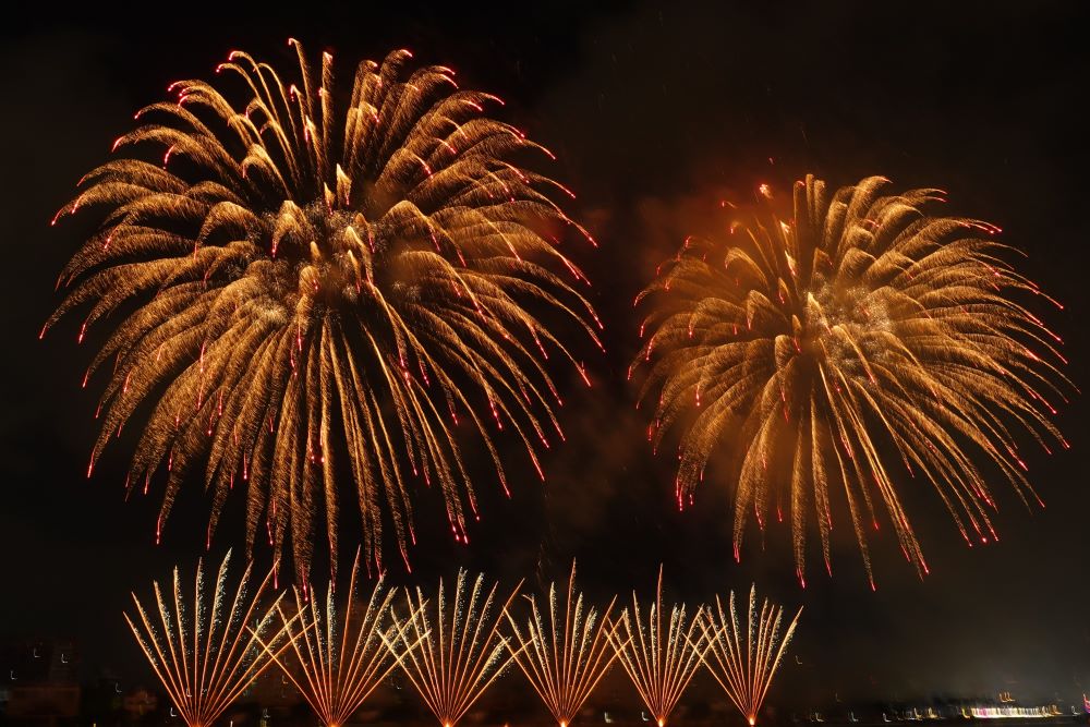 Dragon's Love: La historia de los mitos en la noche de Da Nang. Foto: Tran Thi