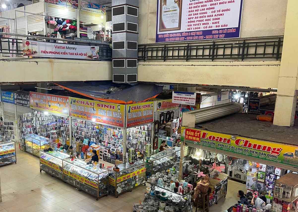 Thoi gian gan day, tinh hinh kinh doanh tai cho Vinh gap nhieu kho khan. Anh: Ngoc Anh