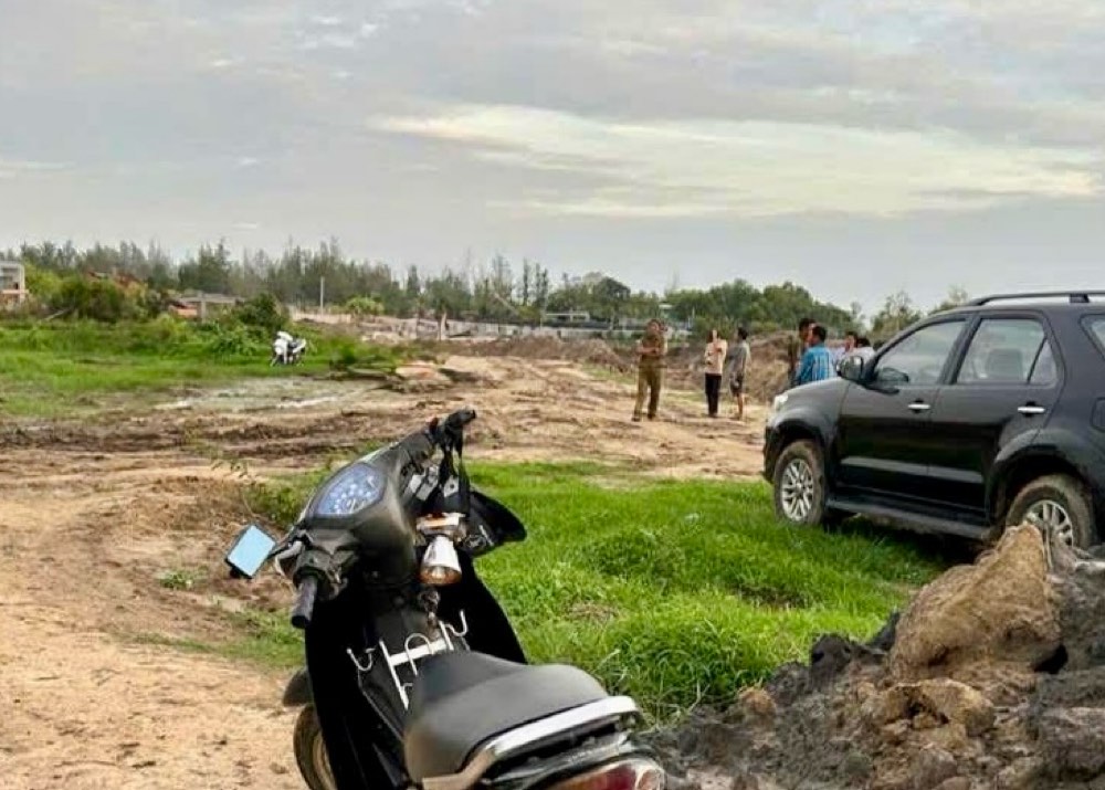 Noi xay ra vu viec khien 2 nguoi lao dong thuong vong. Anh: Nguoi dan cung cap 