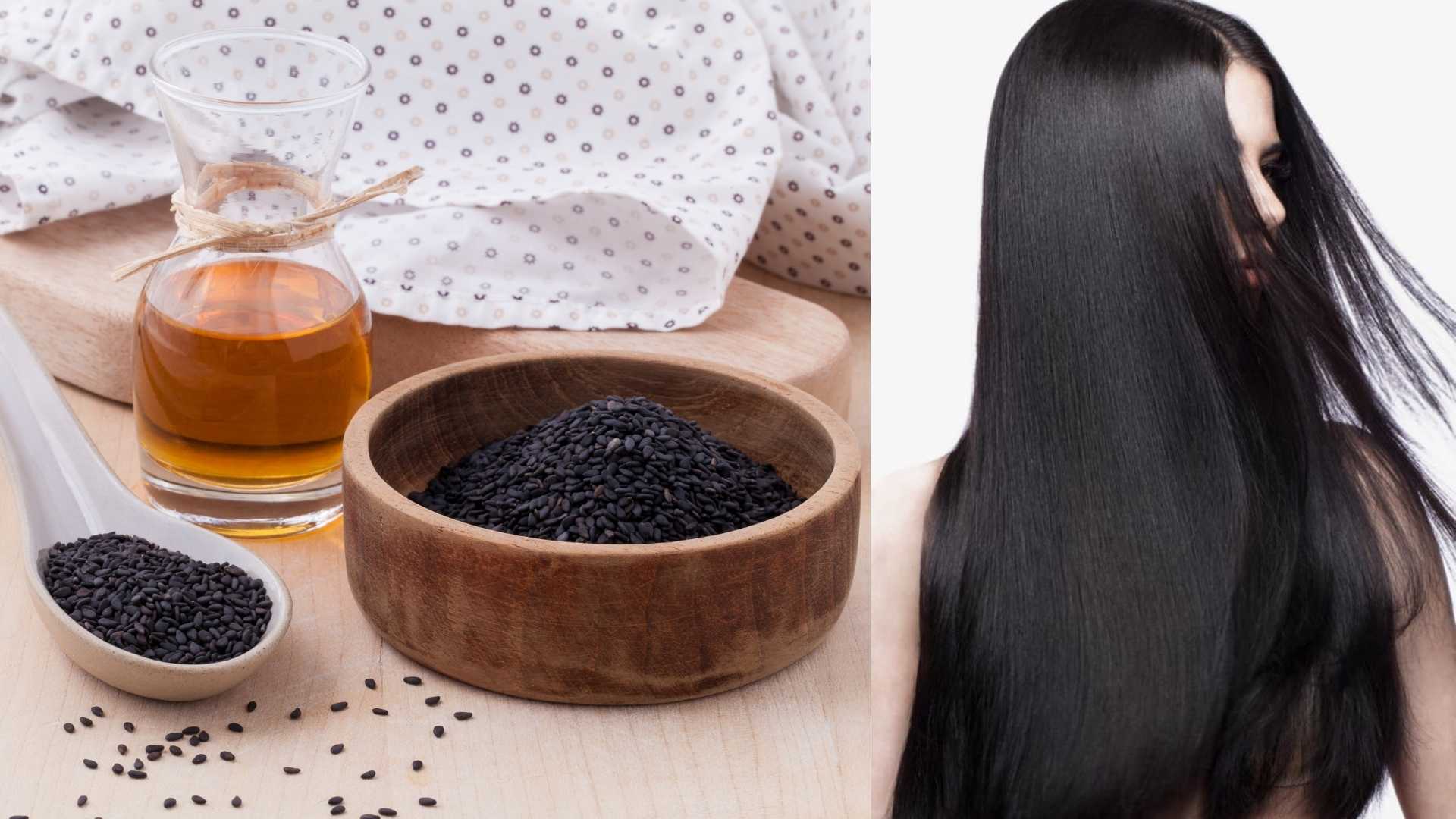Bi quyet cho mai toc dai, chac khoe tu dau hat me den va amla. Do hoa: Minh Hoang
