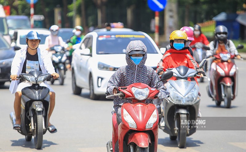 Weather forecast for the North of Vietnam is hot and sunny until the end of the week. Photo: Minh Thanh
