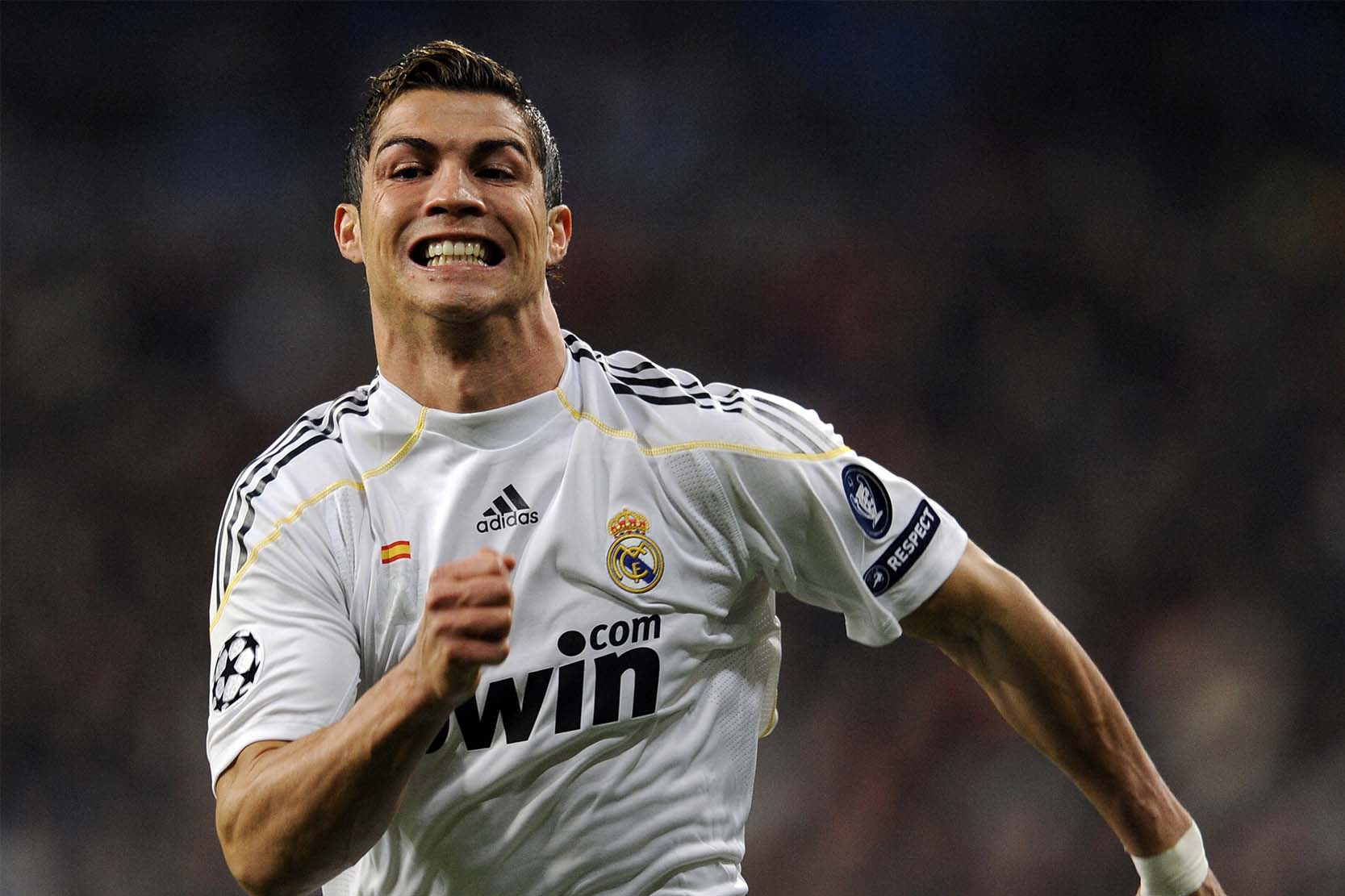 Ronaldo when he was playing for Real Madrid. Photo: AFP