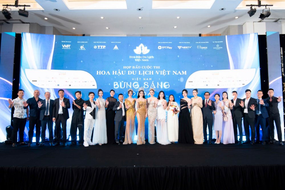 Hop bao khoi dong Hoa hau Du lich Viet Nam 2026. Anh: BTC
