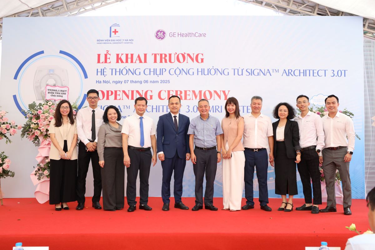 El Hospital de la Universidad de Medicina de Hanoi esta equipado con el arquitecto MRI 3.0 Tesla Signa de GE Healthcare. Foto: GE