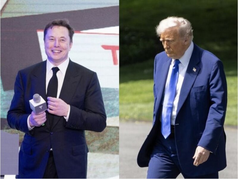 Elon Musk deleted a controversial post related to President Trump on social network X. Photo: Xinhua