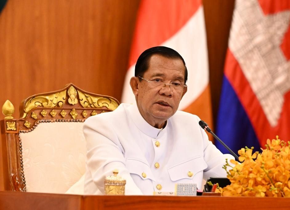 Presidente del Senado camboyano Hun Sen. Foto: Xinhua