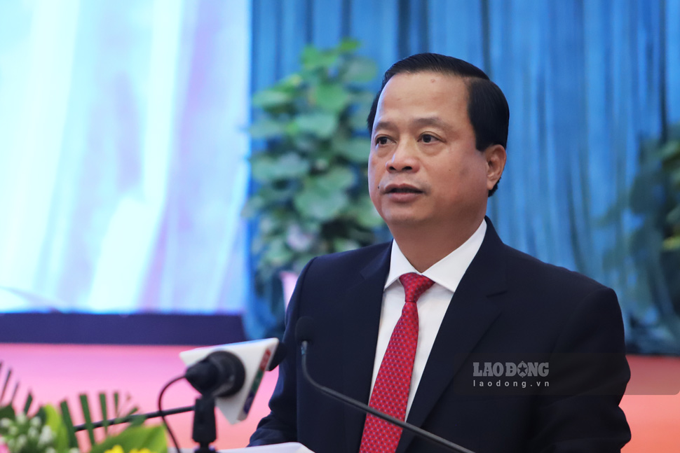 Pho Chu tich Thuong truc UBND tinh Binh Dinh Nguyen Tuan Thanh. Anh: Hoai Phuong