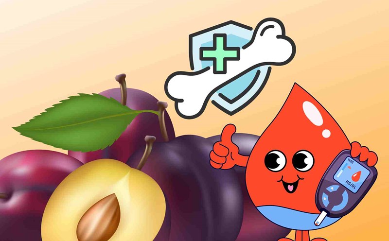 Thinking it is just a snack, plums help protect the heart and control blood sugar