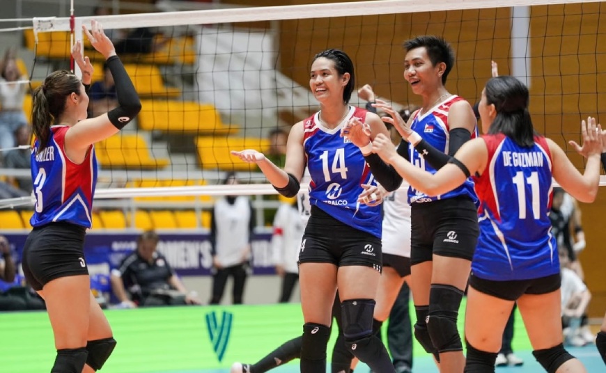 Philippines vuot qua Indonesia o luot tran thu 2. Anh: VFV