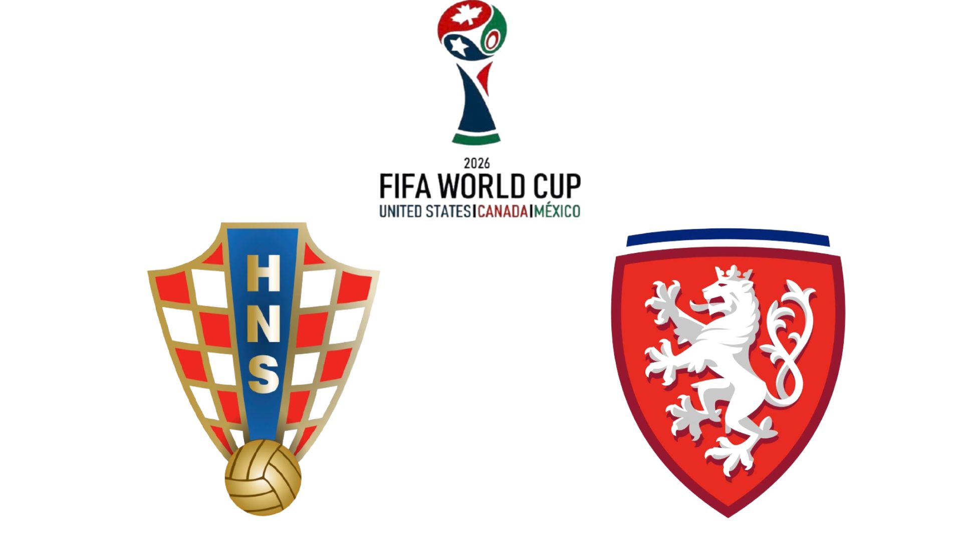 Croacia se enfrento a la Republica Checa en el clasificatorio de la Copa Mundial 2026. Grafico: Van An