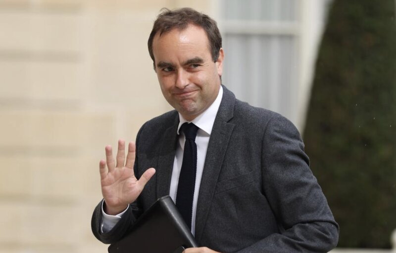 El ministro de Defensa frances, Sebastien Lecornu, describe la cooperacion con Ucrania como una relacion sin precedentes. Foto: Xinhua