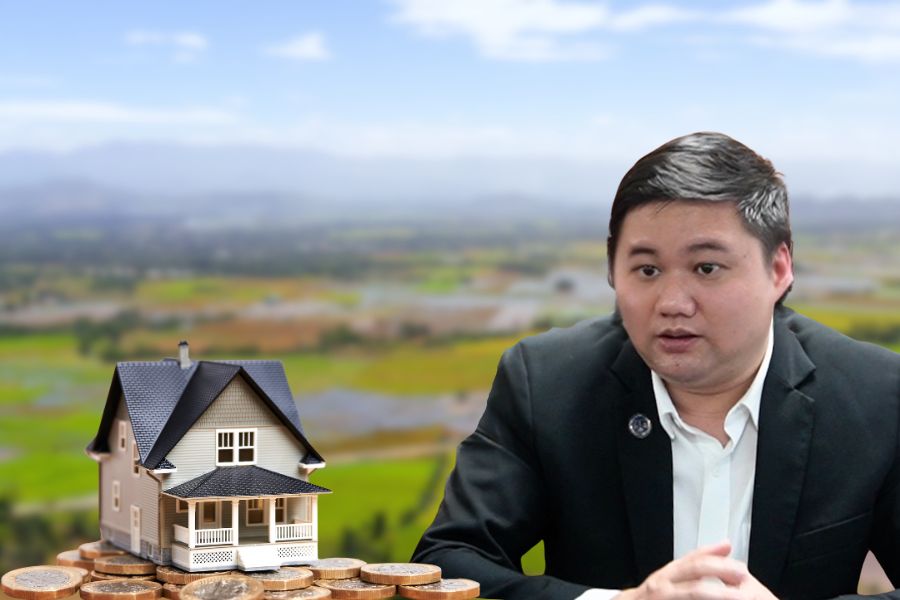 Transferir tierras agricolas a condiciones residenciales, aflojadas, pero no es facil de transferir