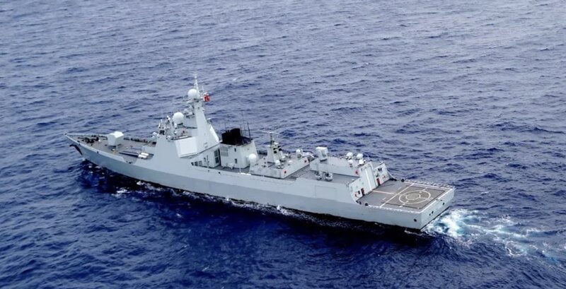 China's Type 052D Weinan class destroy ship. Photo: Navy Command of the People's Liberation Army of China