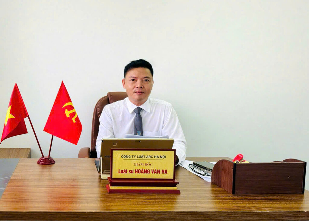 Luat su Hoang Van Ha (Cong ty Luat ARC, Ha Noi). Anh: Duc Van
