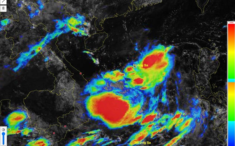 Forecast of storms and tropical depressions in 2025