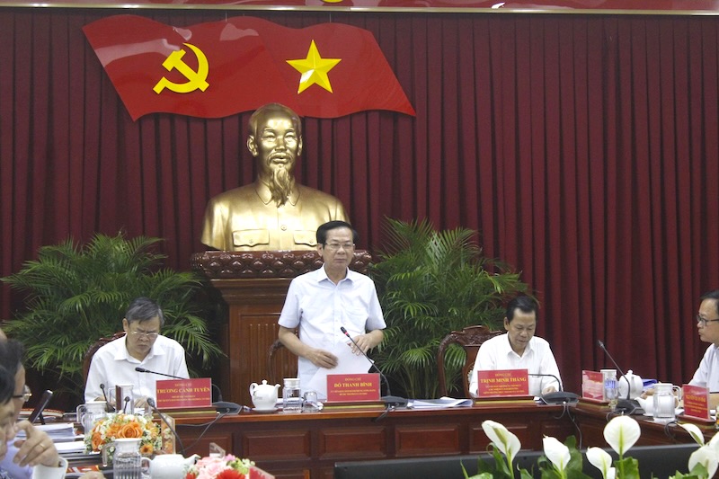 Ong Do Thanh Binh, Bi thu Thanh uy Can Tho, phat bieu tai hoi nghi