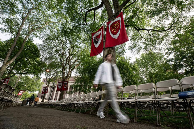 Campus de la Universidad de Harvard. Foto: Xinhua