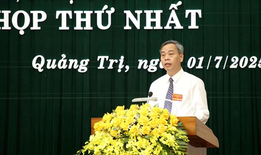 Ông Nguyễn Đăng Quang giữ chức Chủ tịch HĐND tỉnh Quảng Trị. Ảnh: Công Sáng