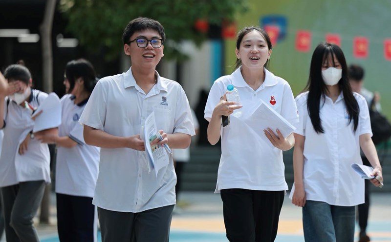 Many predictions about the fluctuations in university admission scores in 2025. Photo: Hai Nguyen