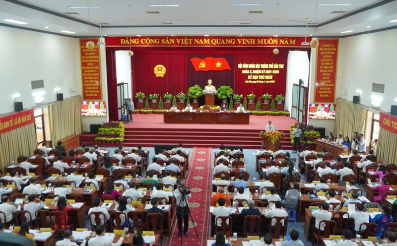 Meeting scene. Photo: Ta Quang