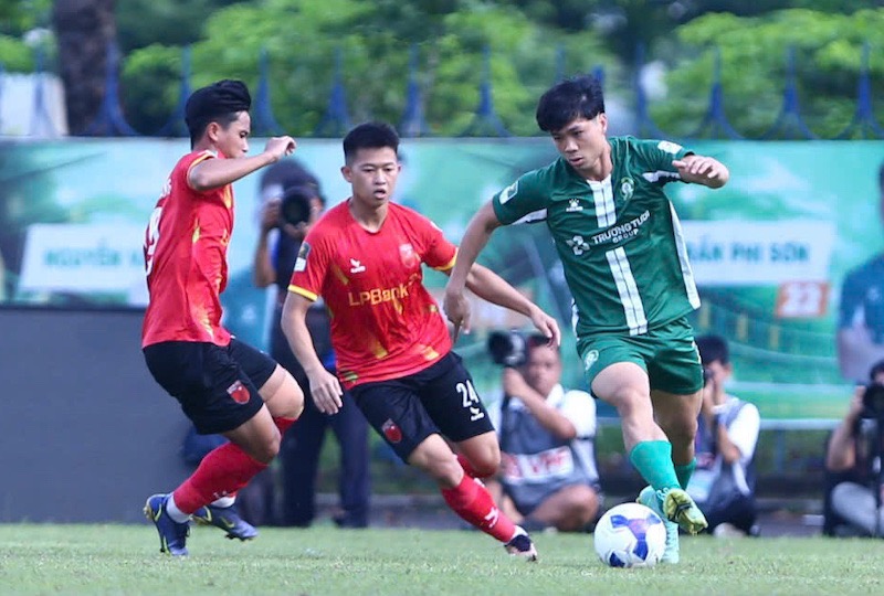 Striker Cong Phuong. Photo: Thanh Vu