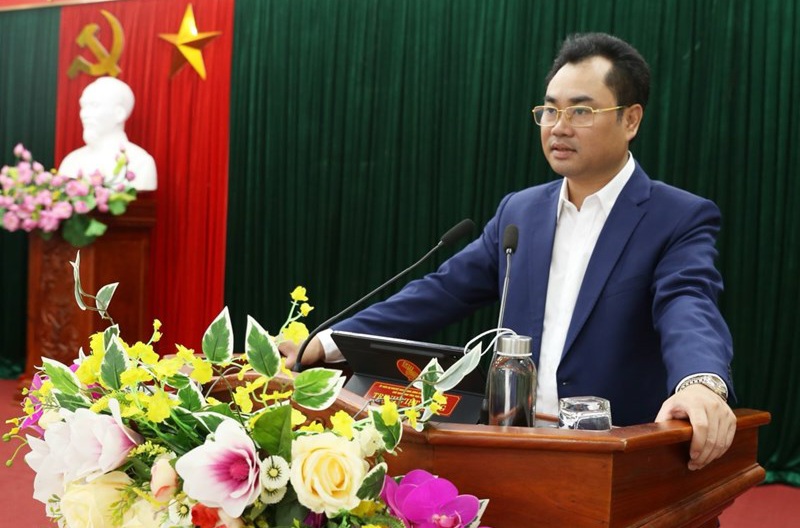 타이응우옌성 당위원회 서기 찐 비엣 훙. 사진: 타이응우옌 GOV