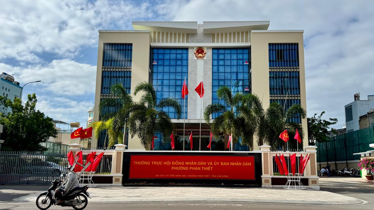 Tru so mot don vi hanh chinh cap xa thuoc tinh Lam Dong. Anh: Duy Tuan