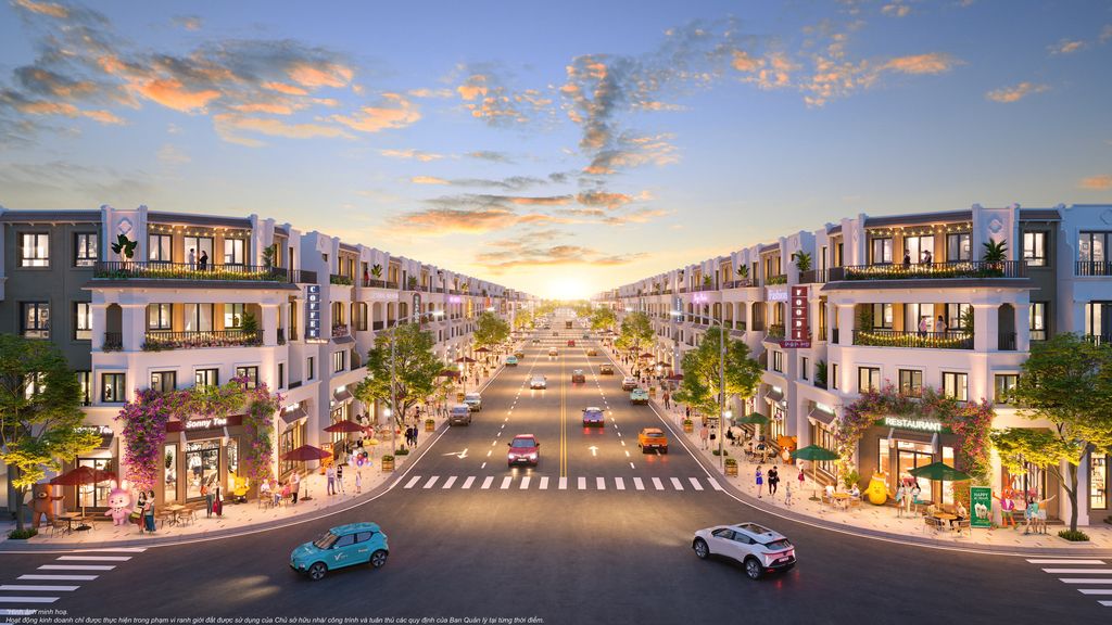 Rui ro it, loi nhuan cao khi dau tu cho thue tai shophouse Thuong pho Dai lo