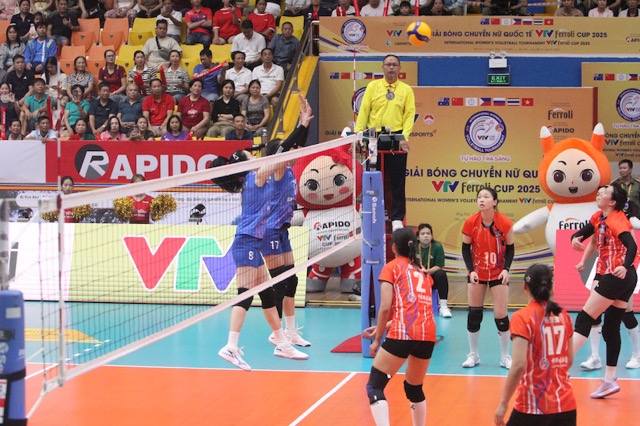 Hai doi nhap cuoc quyet tam. Anh: Tri Lam