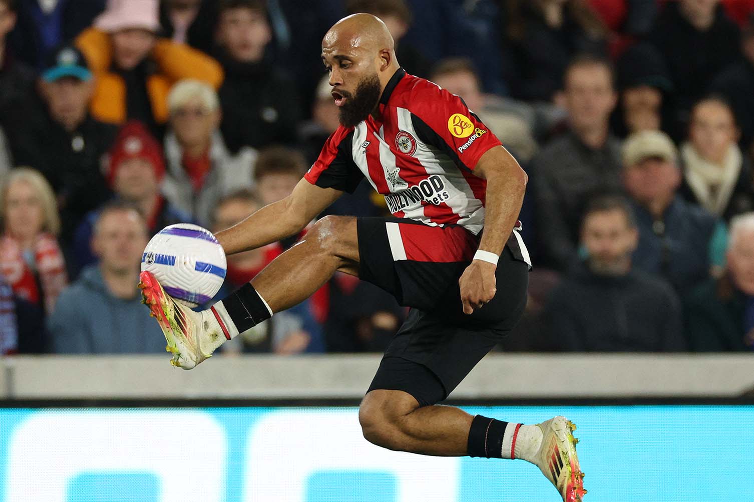 Bryan Mbeumo dang la muc tieu duoc uu tien cua Man United sau khi da co Matheus Cunha. Anh: AFP